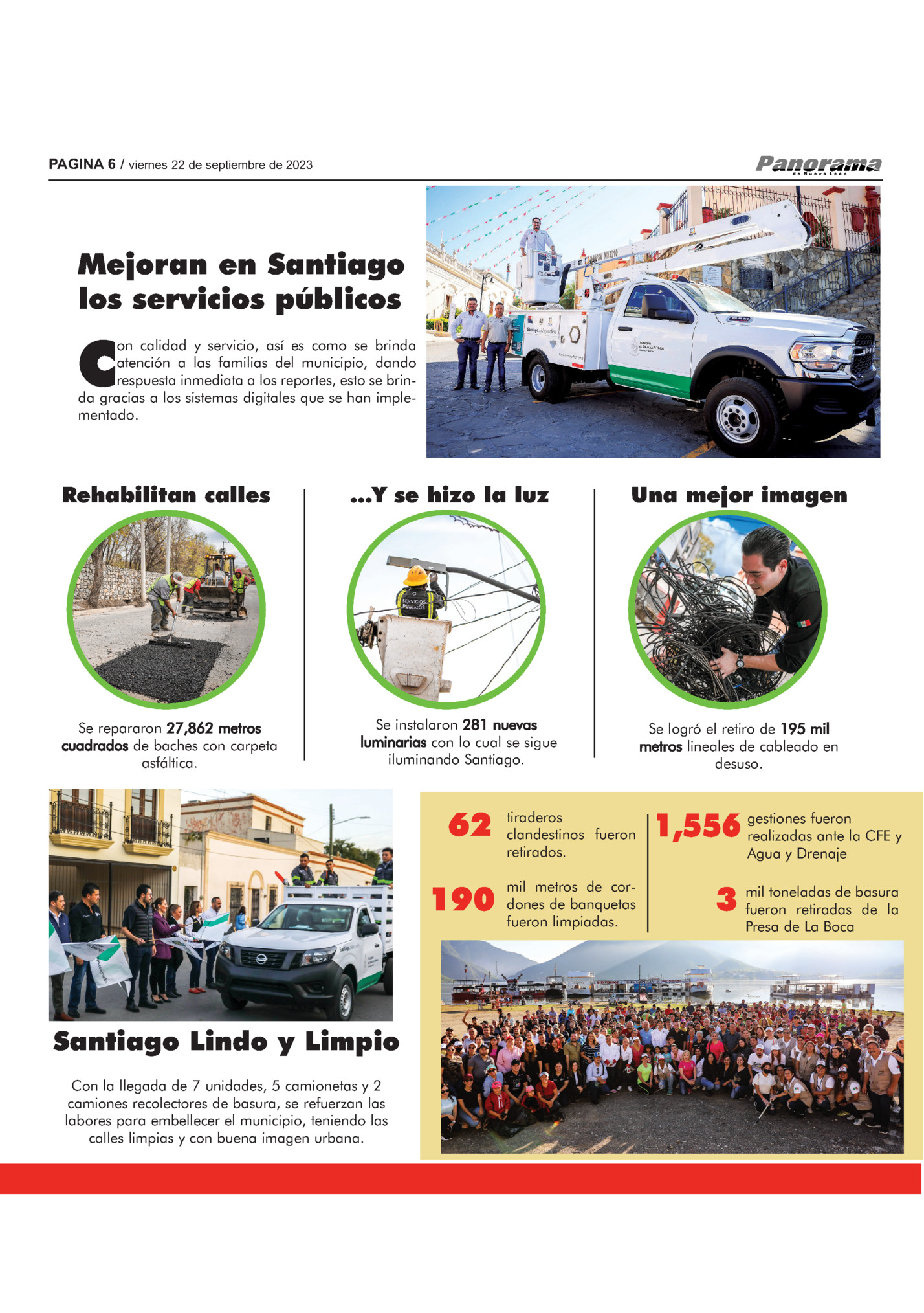 PAGINA 6 / viernes 22 de septiembre de 2023