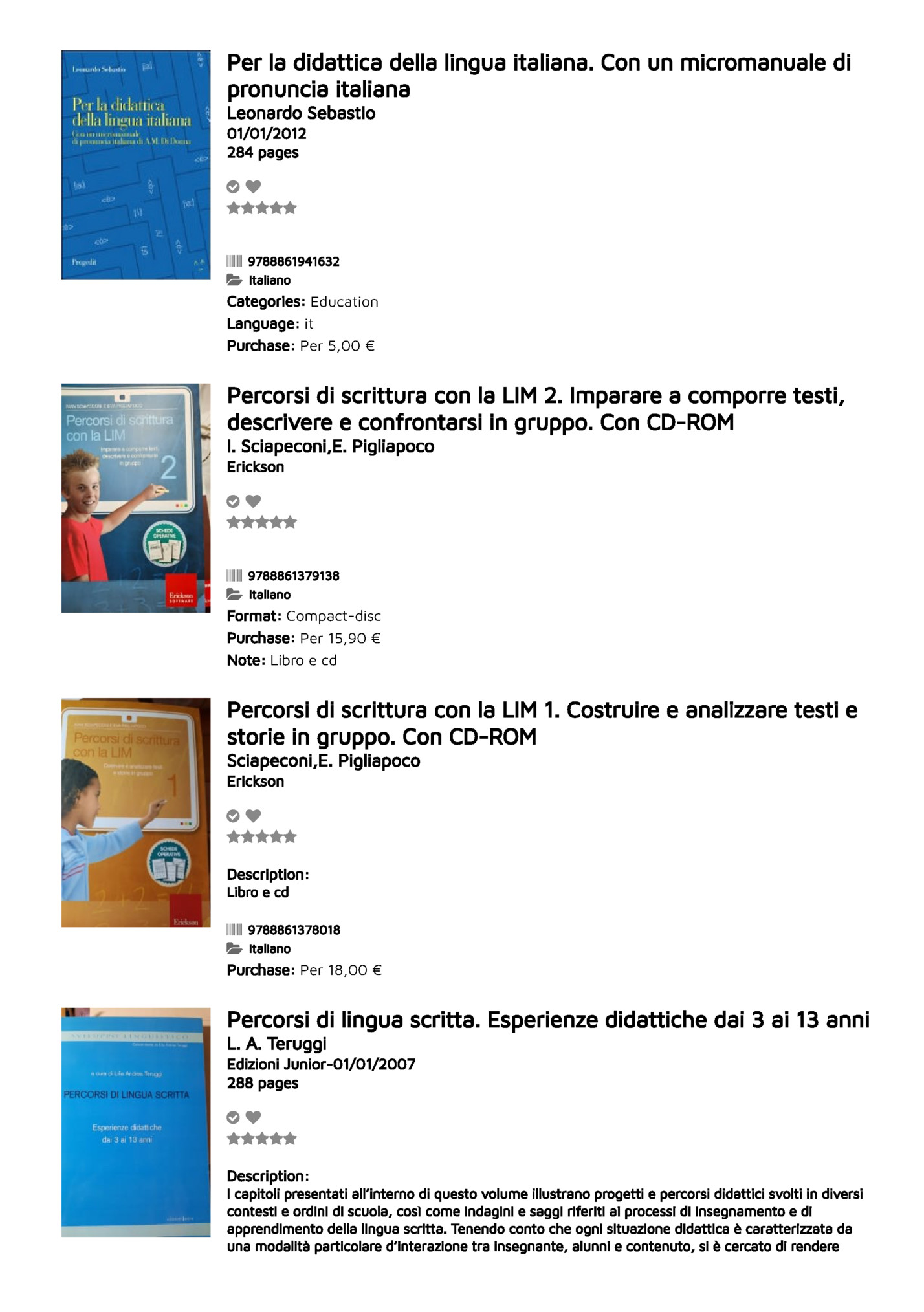 Per la didattica della lingua italiana. Con un micromanuale di