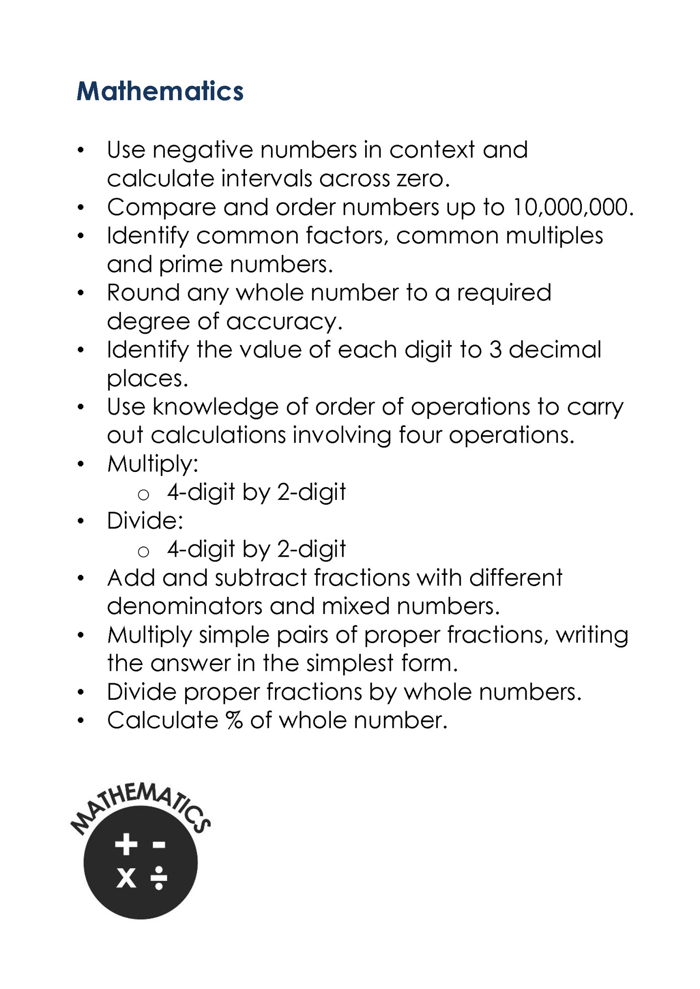 Mathematics