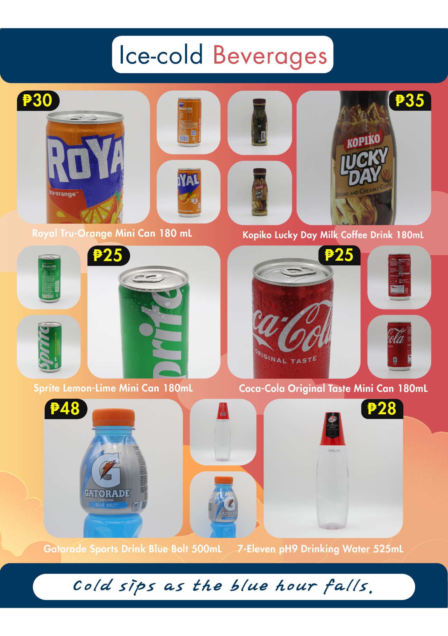 Ice-cold Beverages Ice-cold Beverages