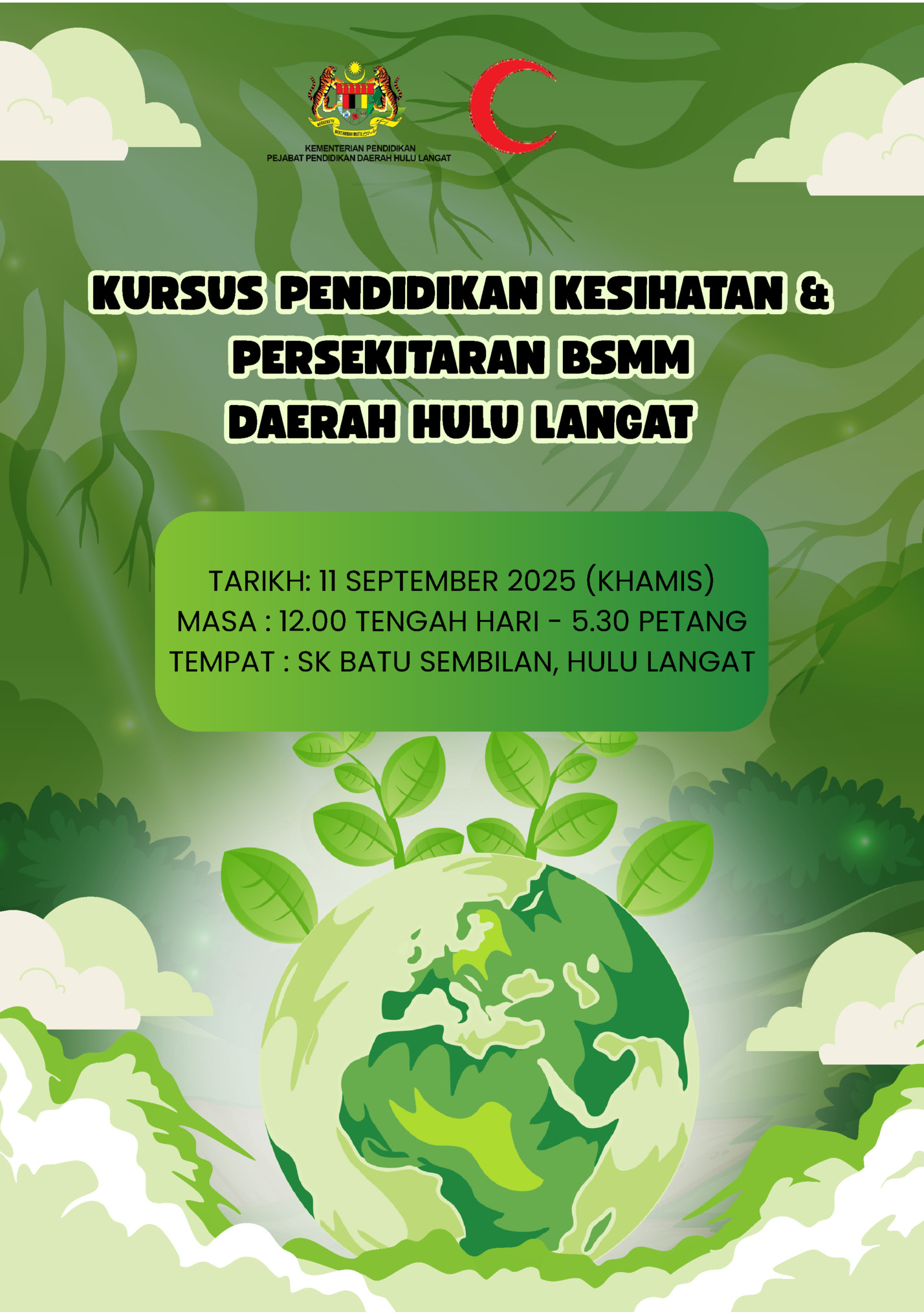 KURSUS PENDIDIKAN KESIHATAN &