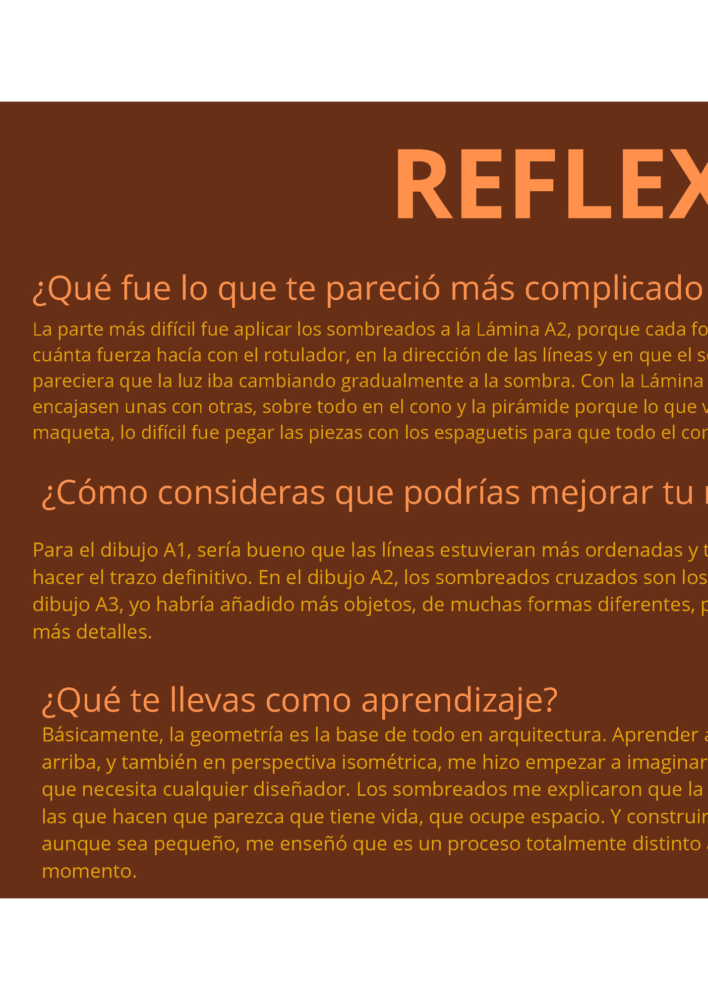 REFLEXIONES