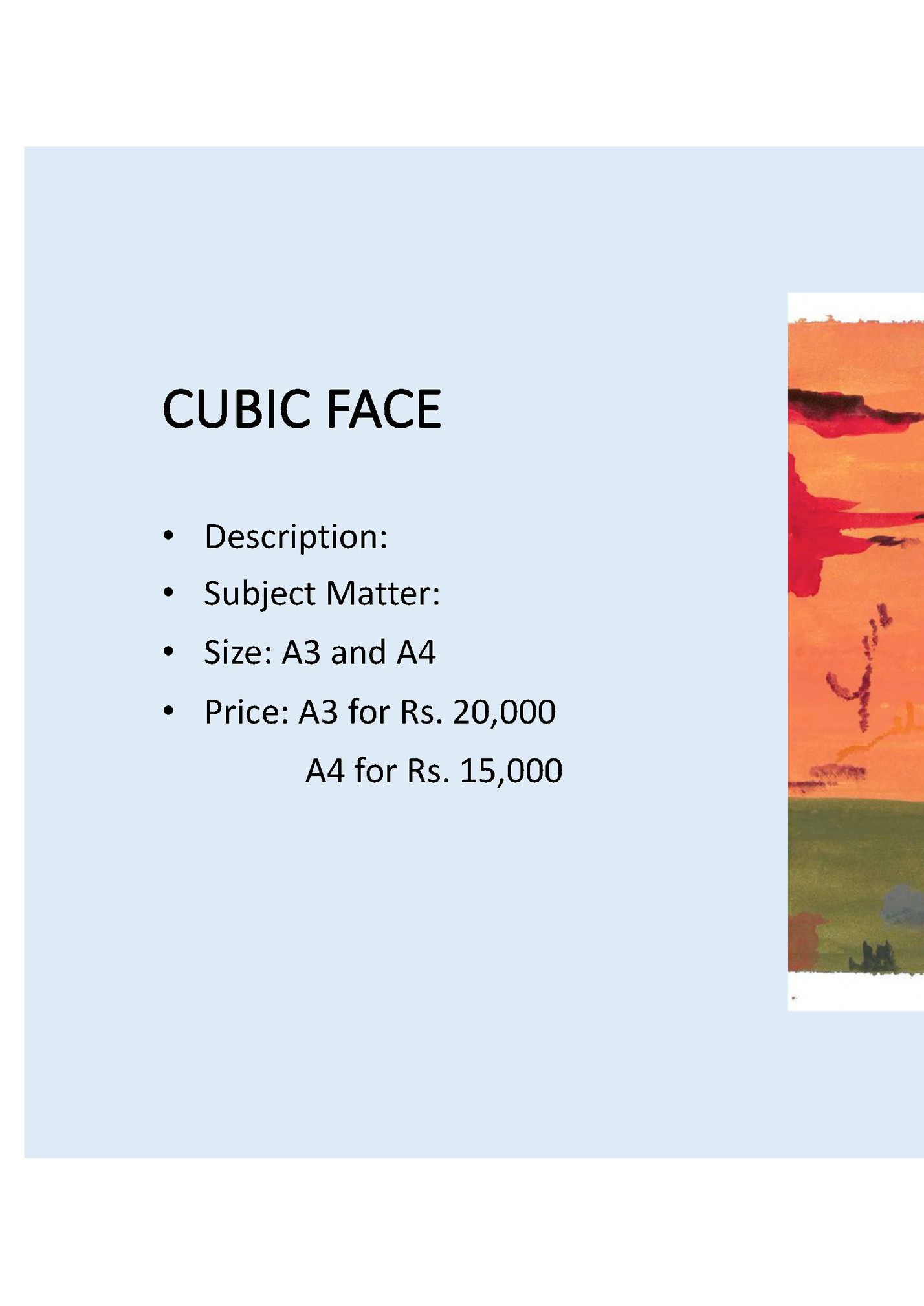 CUBIC FACE