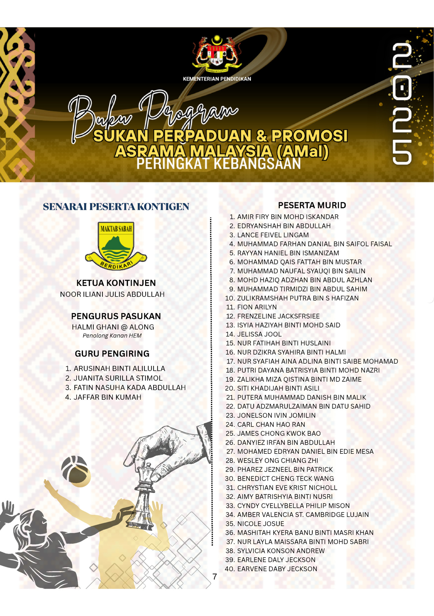 PESERTA MURID