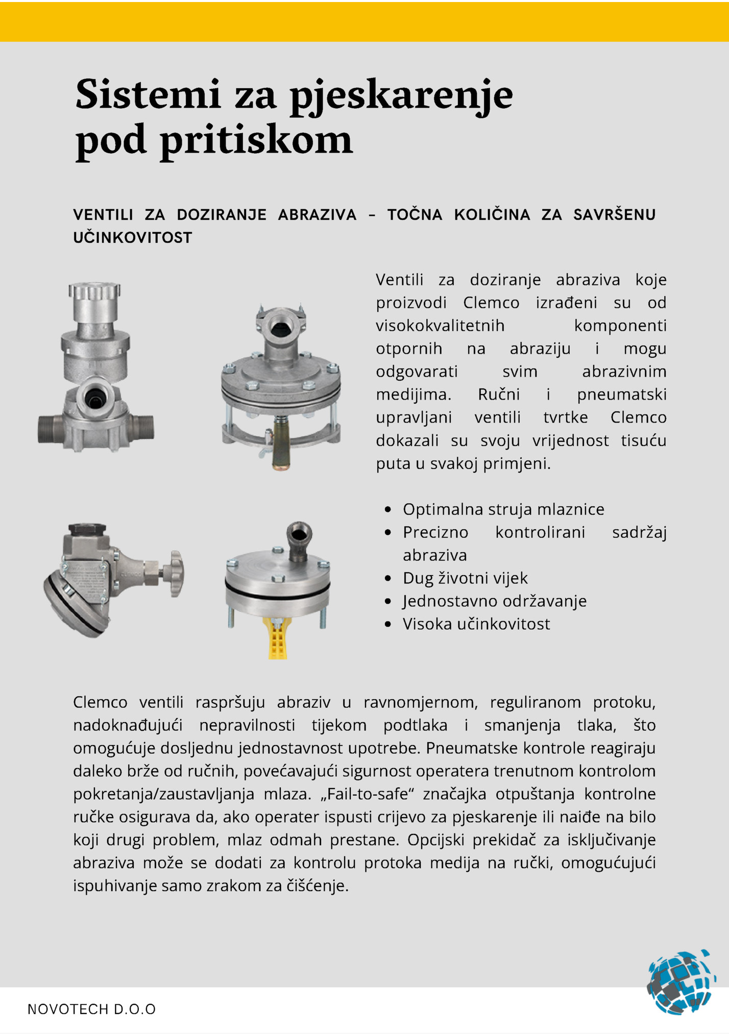 Sistemi za pjeskarenje