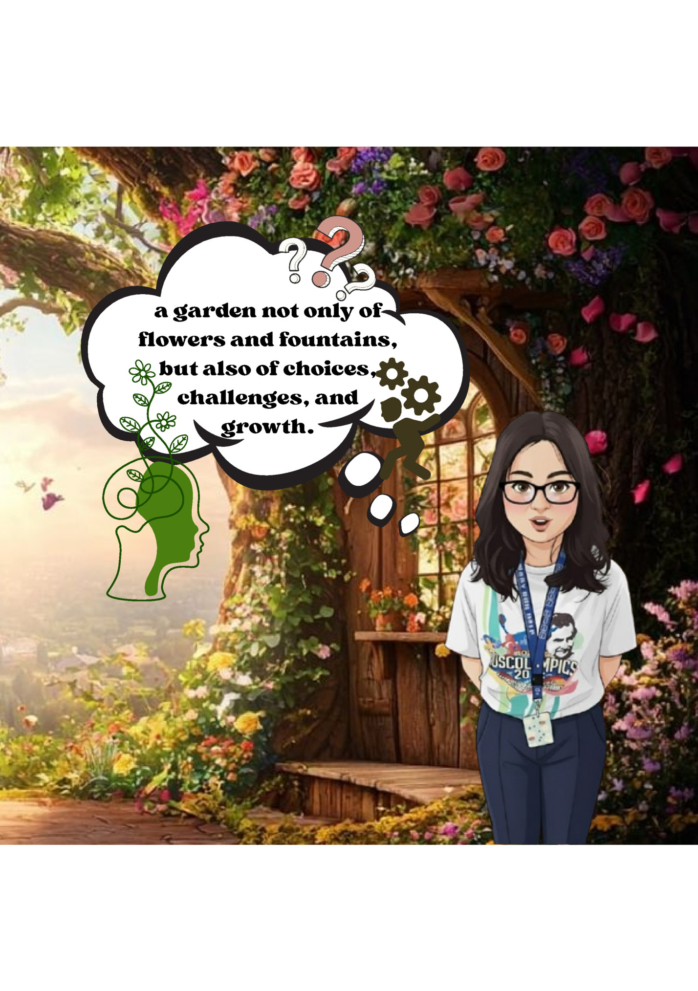 a garden not only of