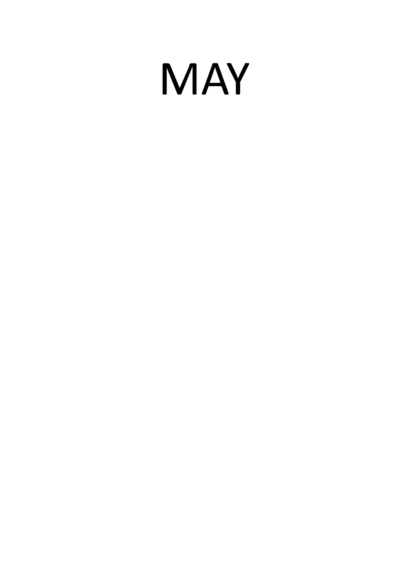 MAY