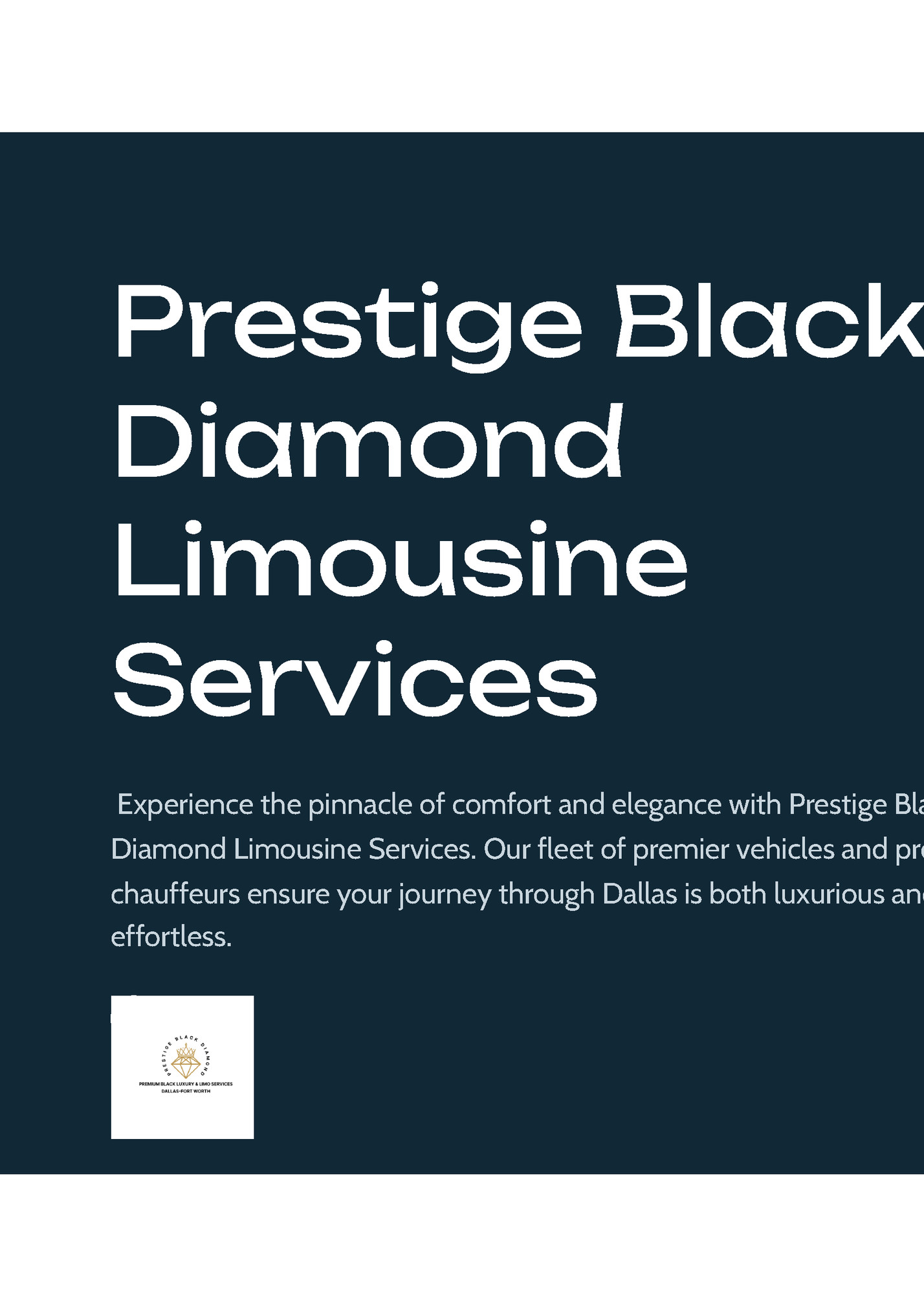 Prestige Black