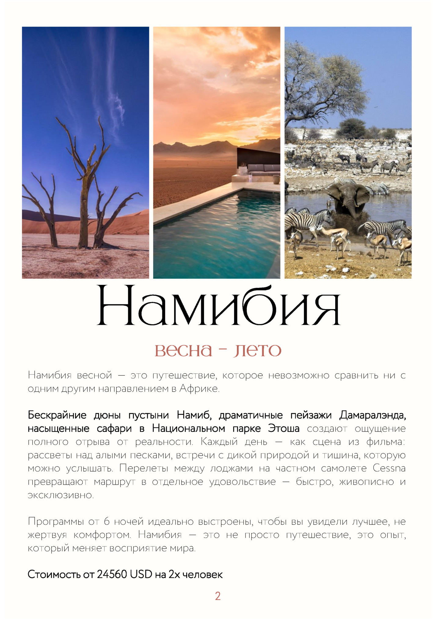 Намибия весной — это путешествие, которое невозможно сравнить ни с