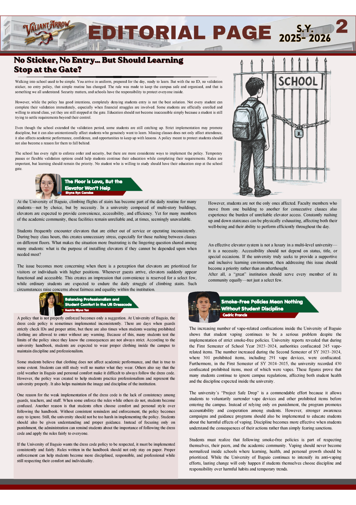 EDITORIAL PAGE