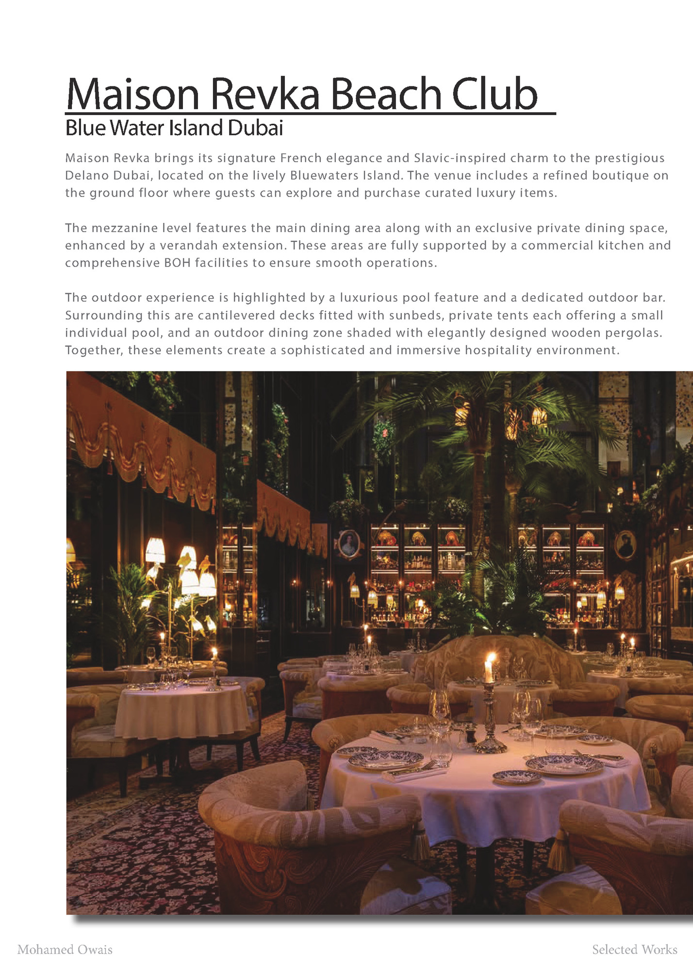 Maison Revka Beach Club