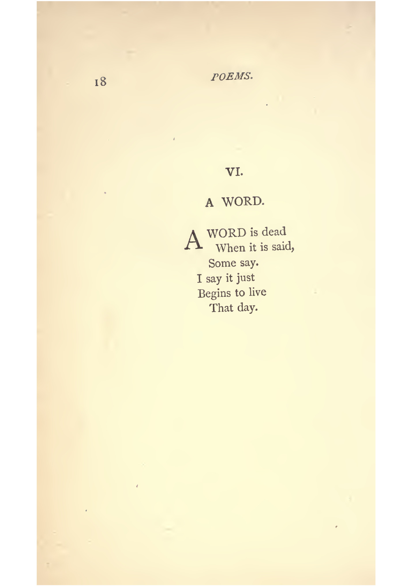 POEMS.