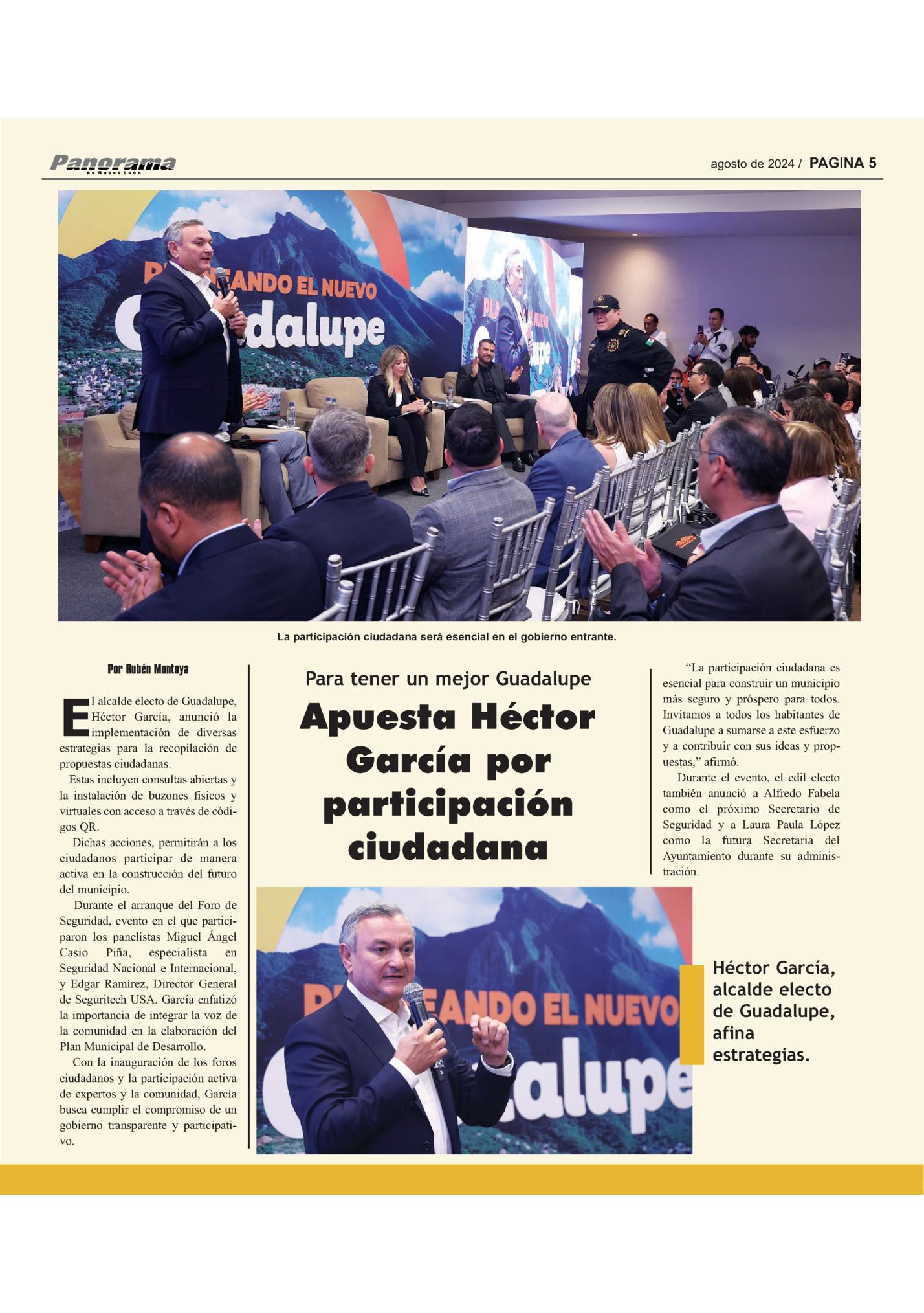 agosto de 2024 / PAGINA 5