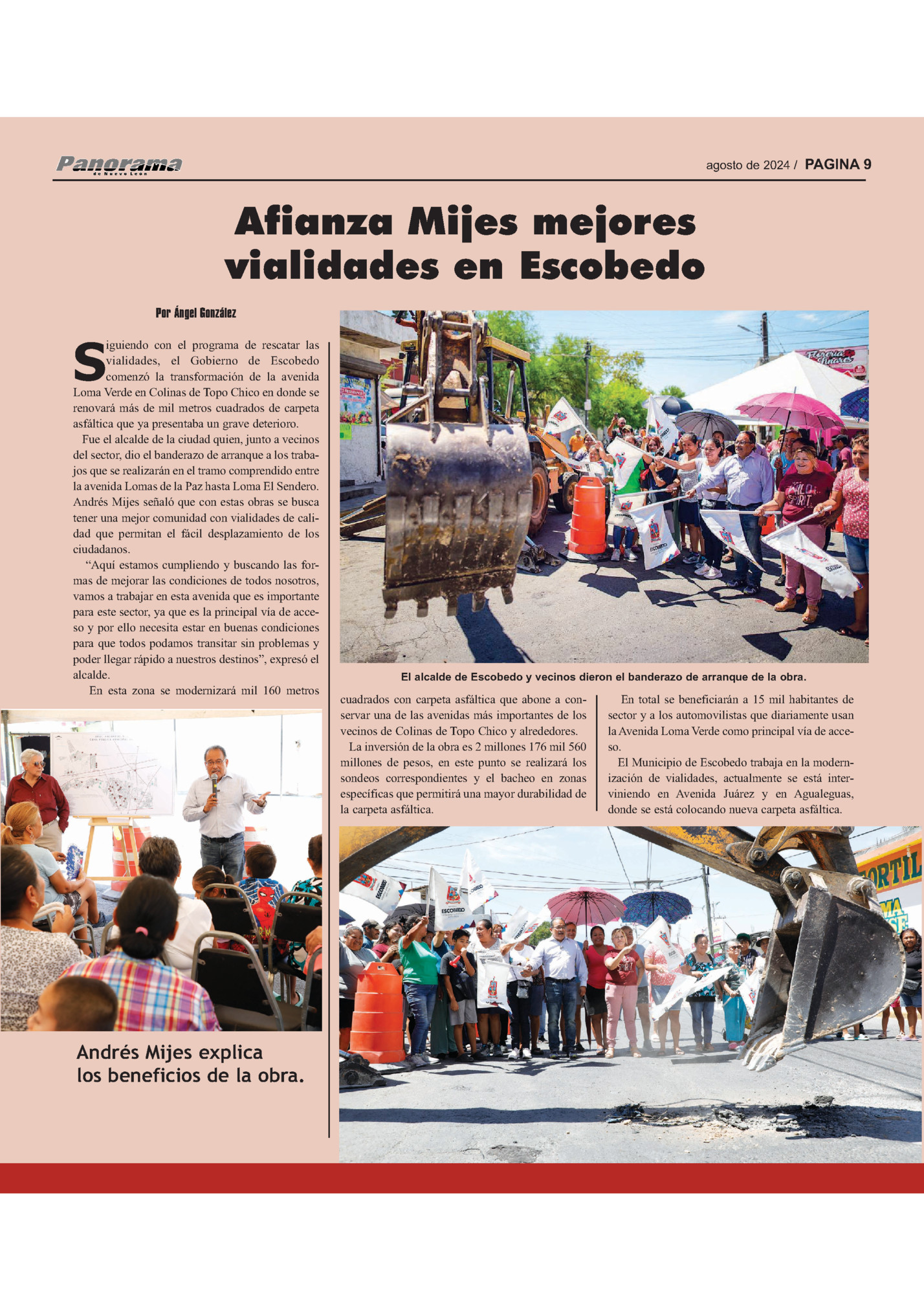 agosto de 2024 / PAGINA 9