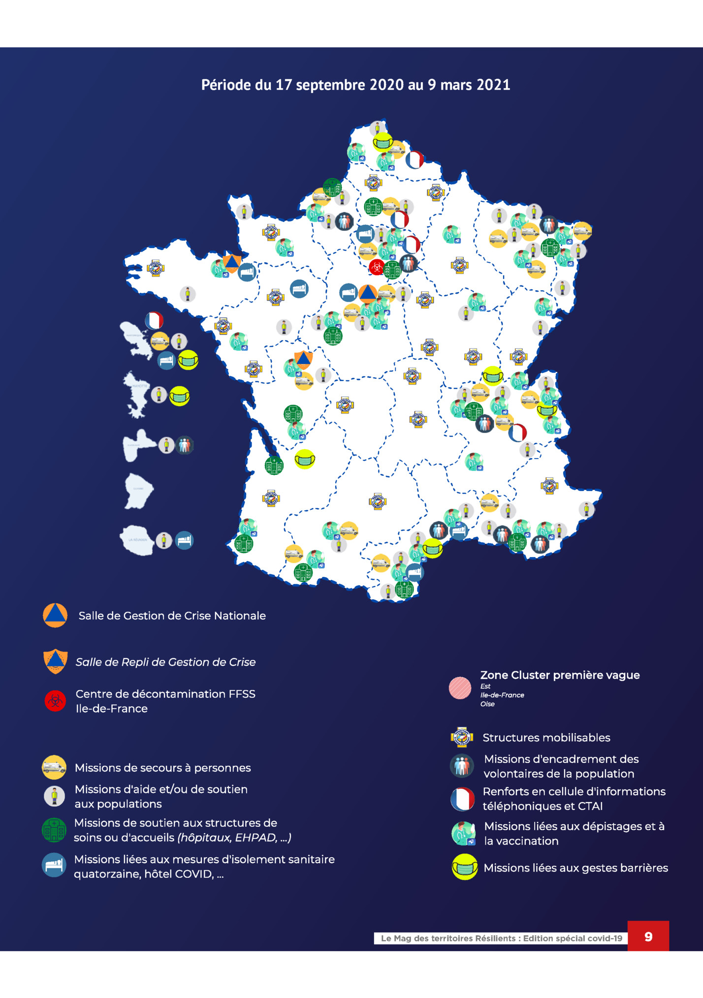 Période du 17 septembre 2020 au 99mars 2021