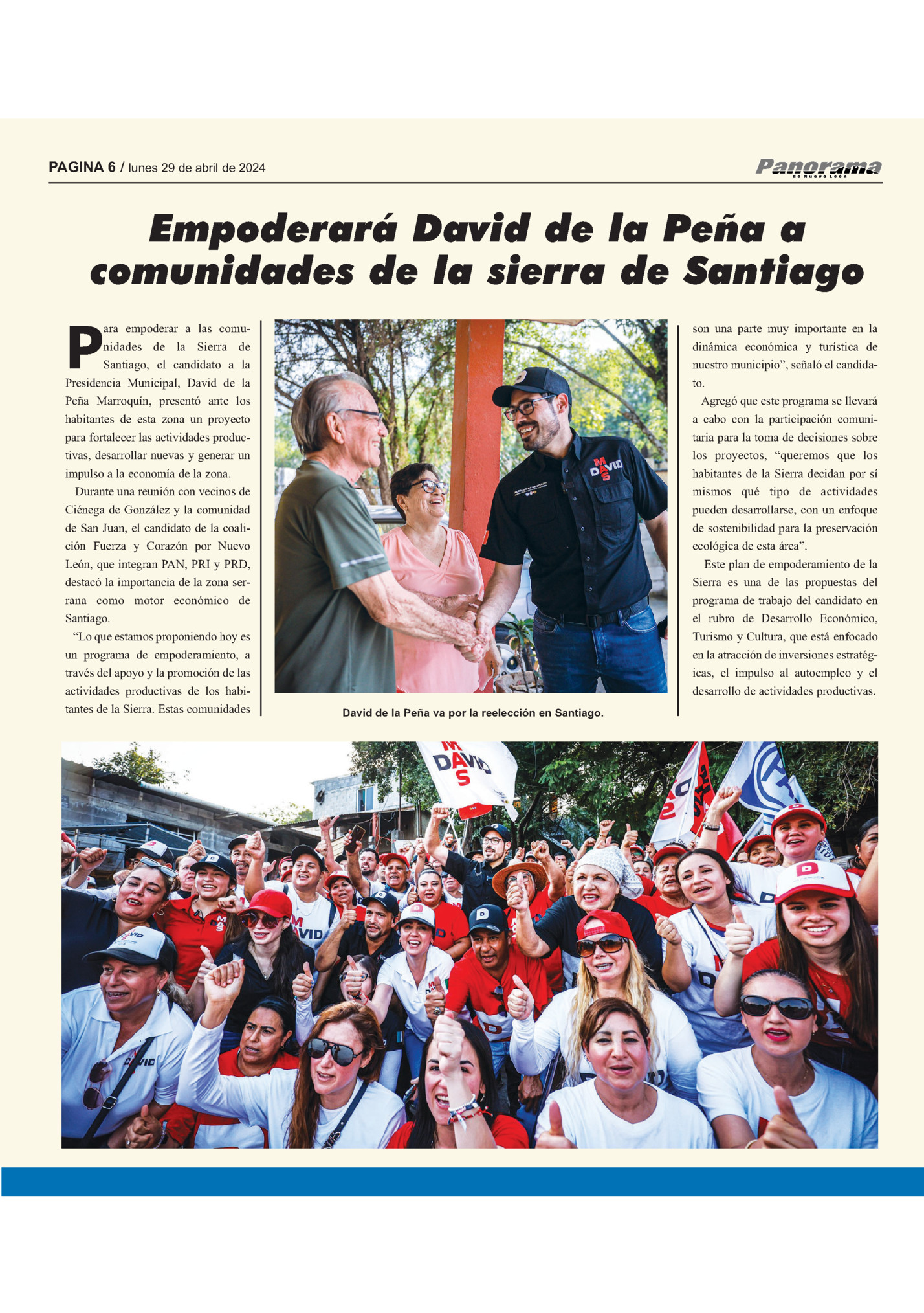 PAGINA 6 / lunes 29 de abril de 2024