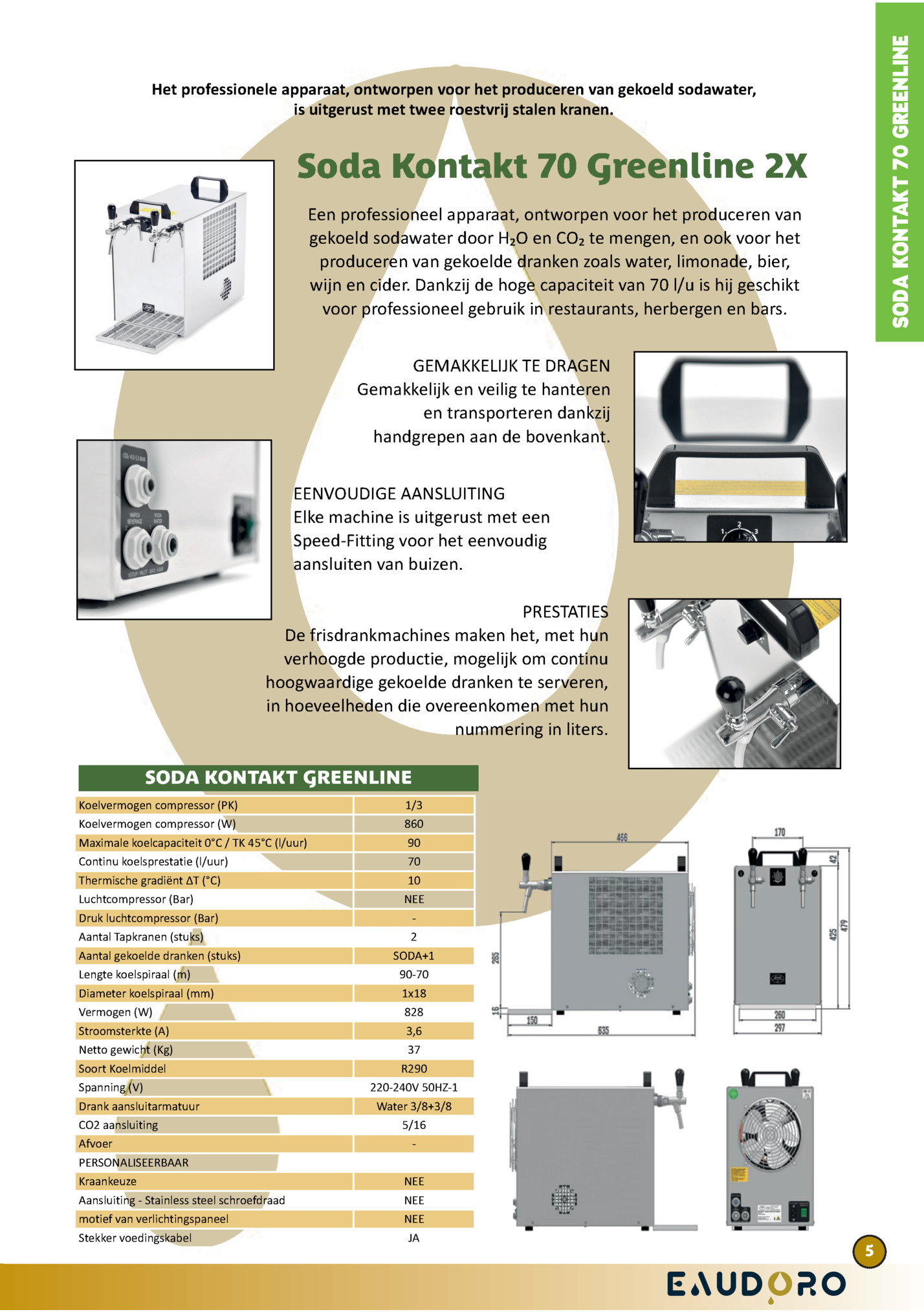SODA KONTAKT 70 GREENLINE