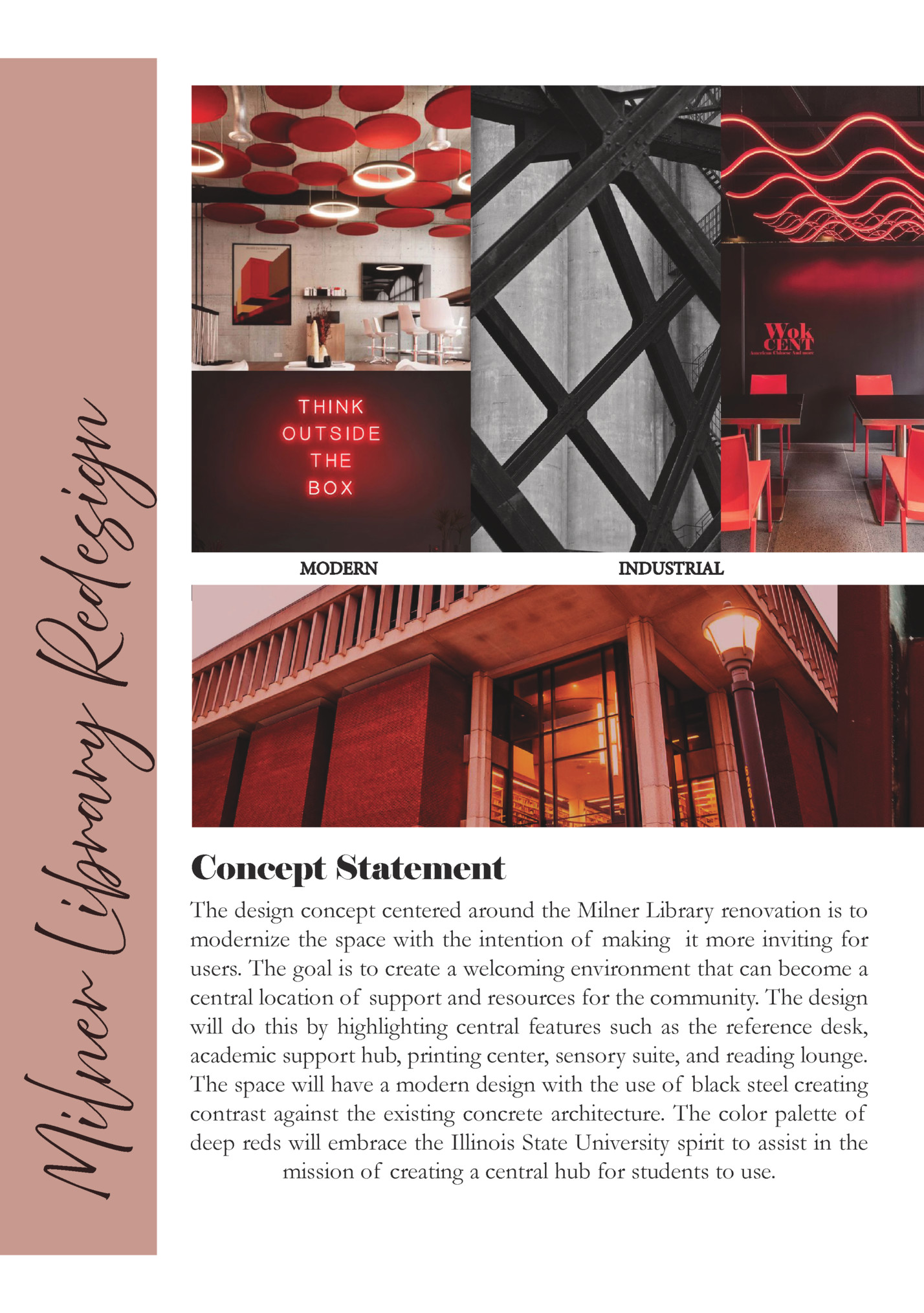 Milner Library Redesign Milner Library Redesign