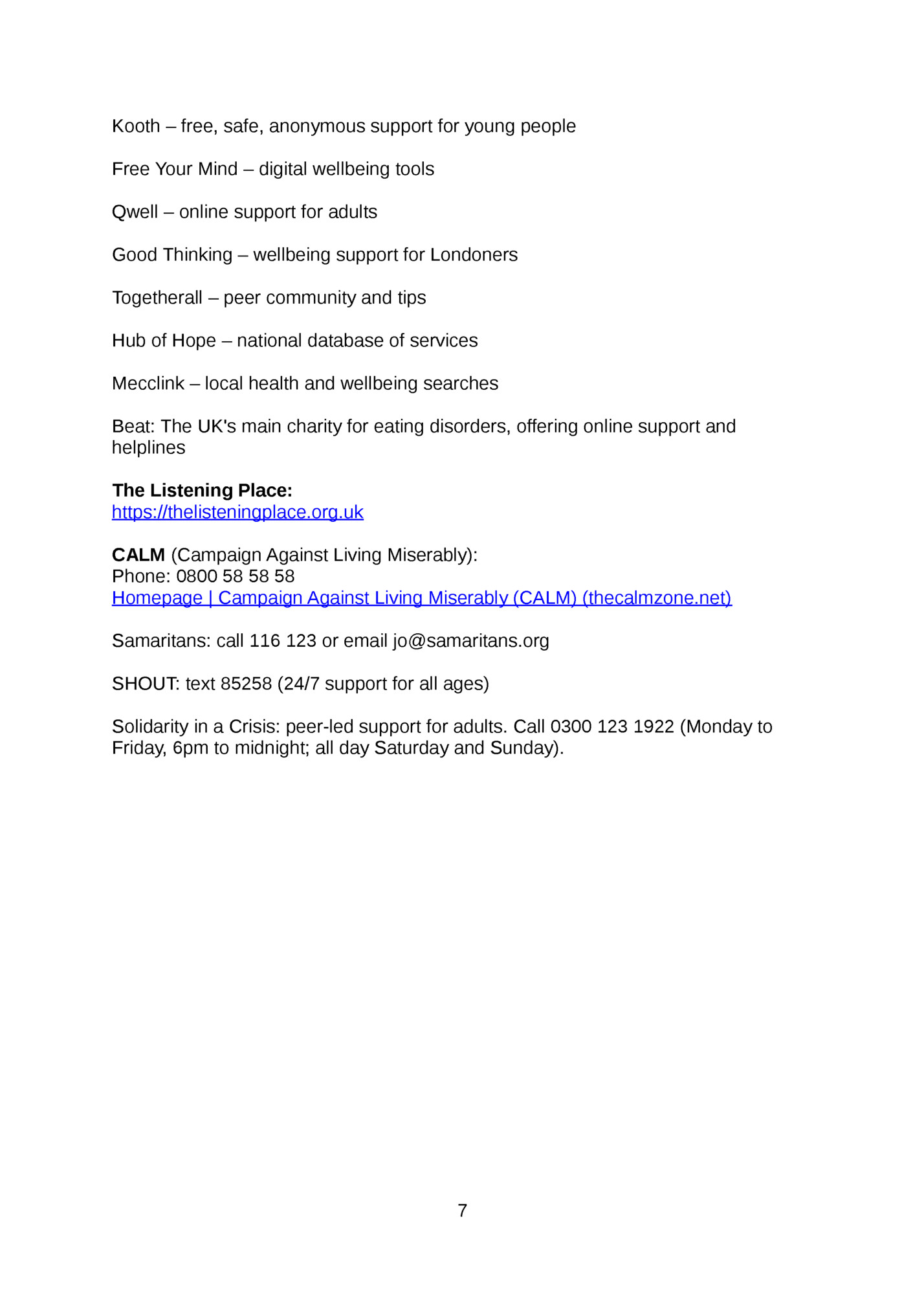 Kooth – free, safe, anonymous support for young people