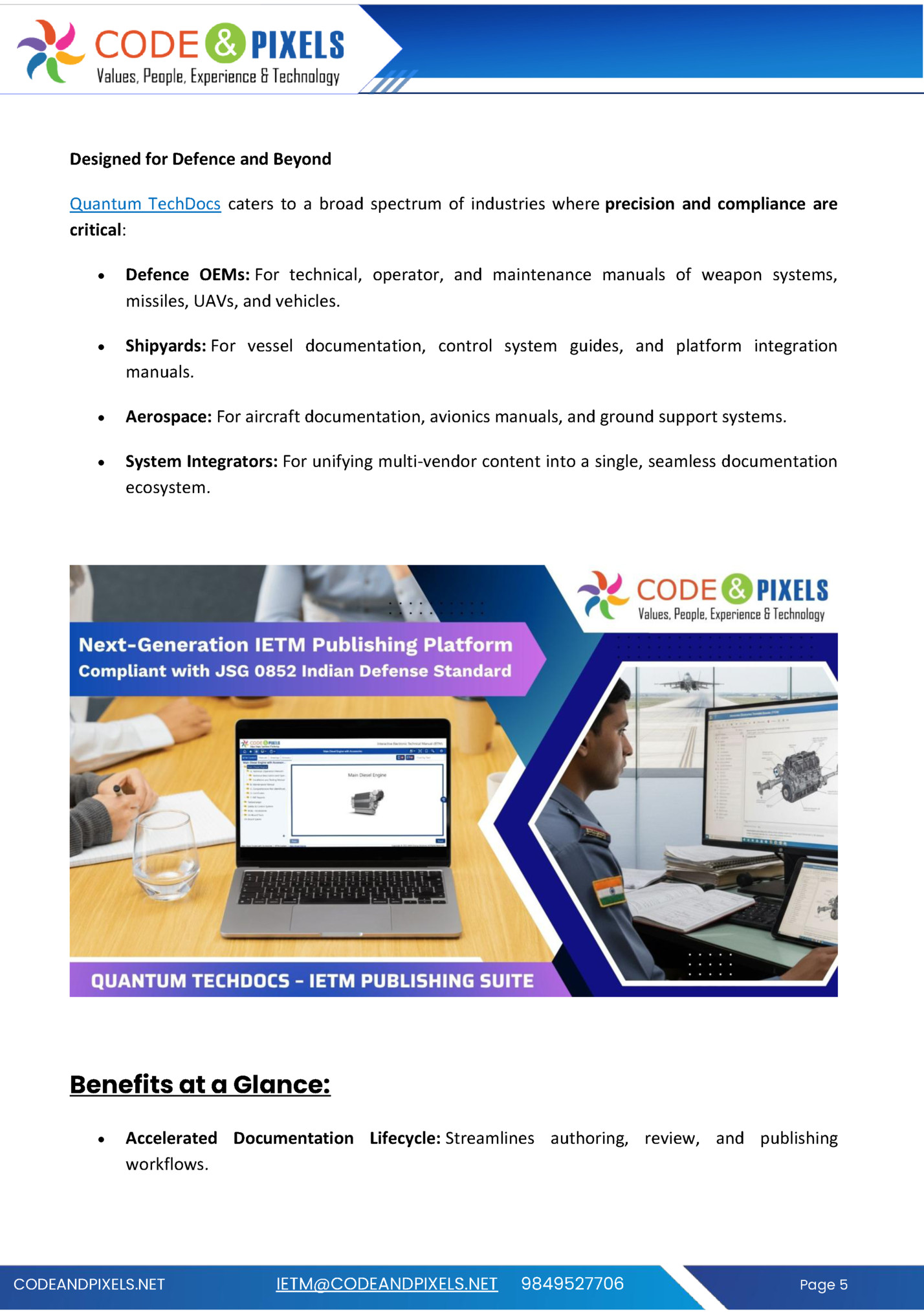 Designed for Defence and Beyond Designed for Defence and Beyond