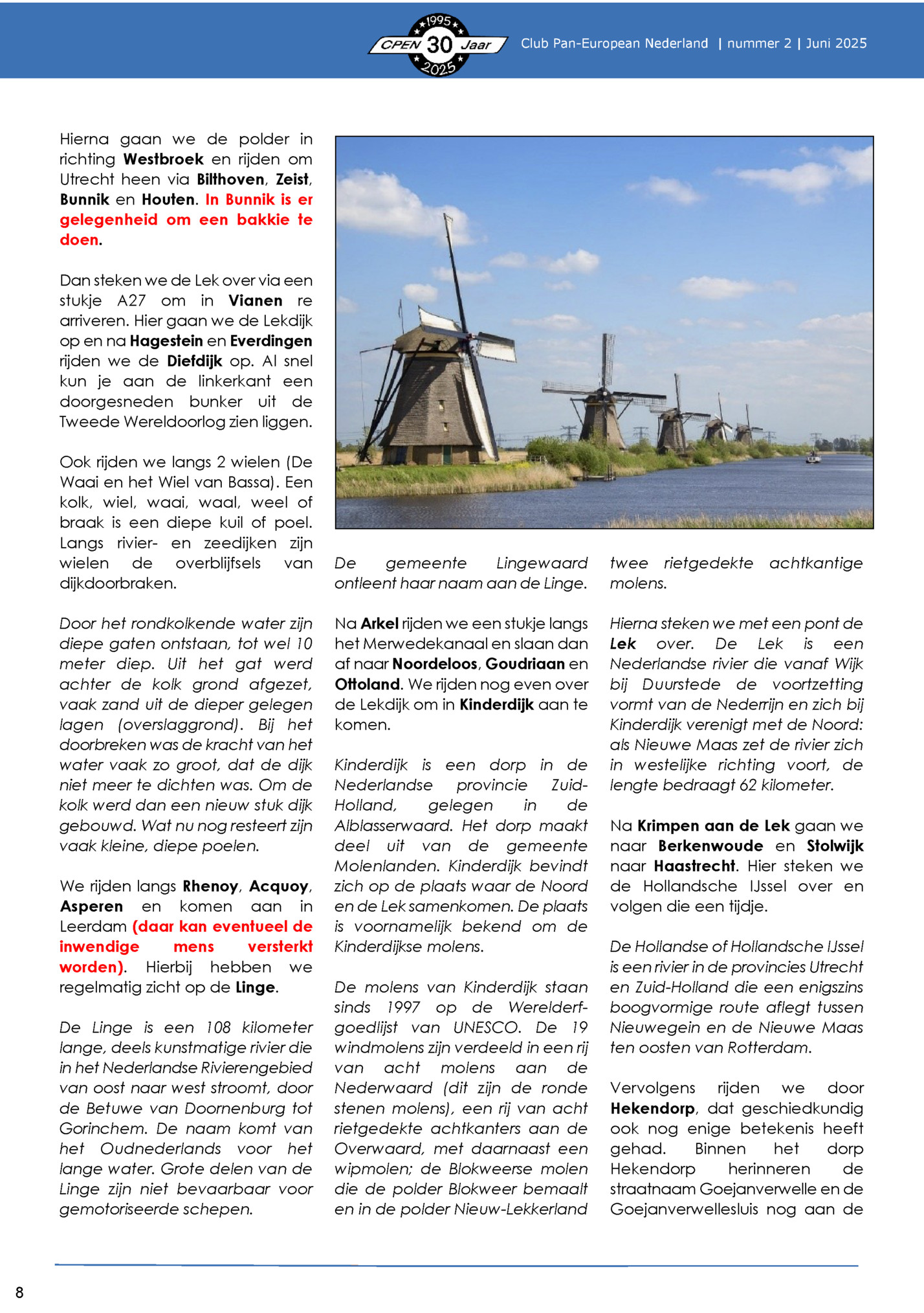 Club Pan-European Nederland | nummer 2 | Juni 2025