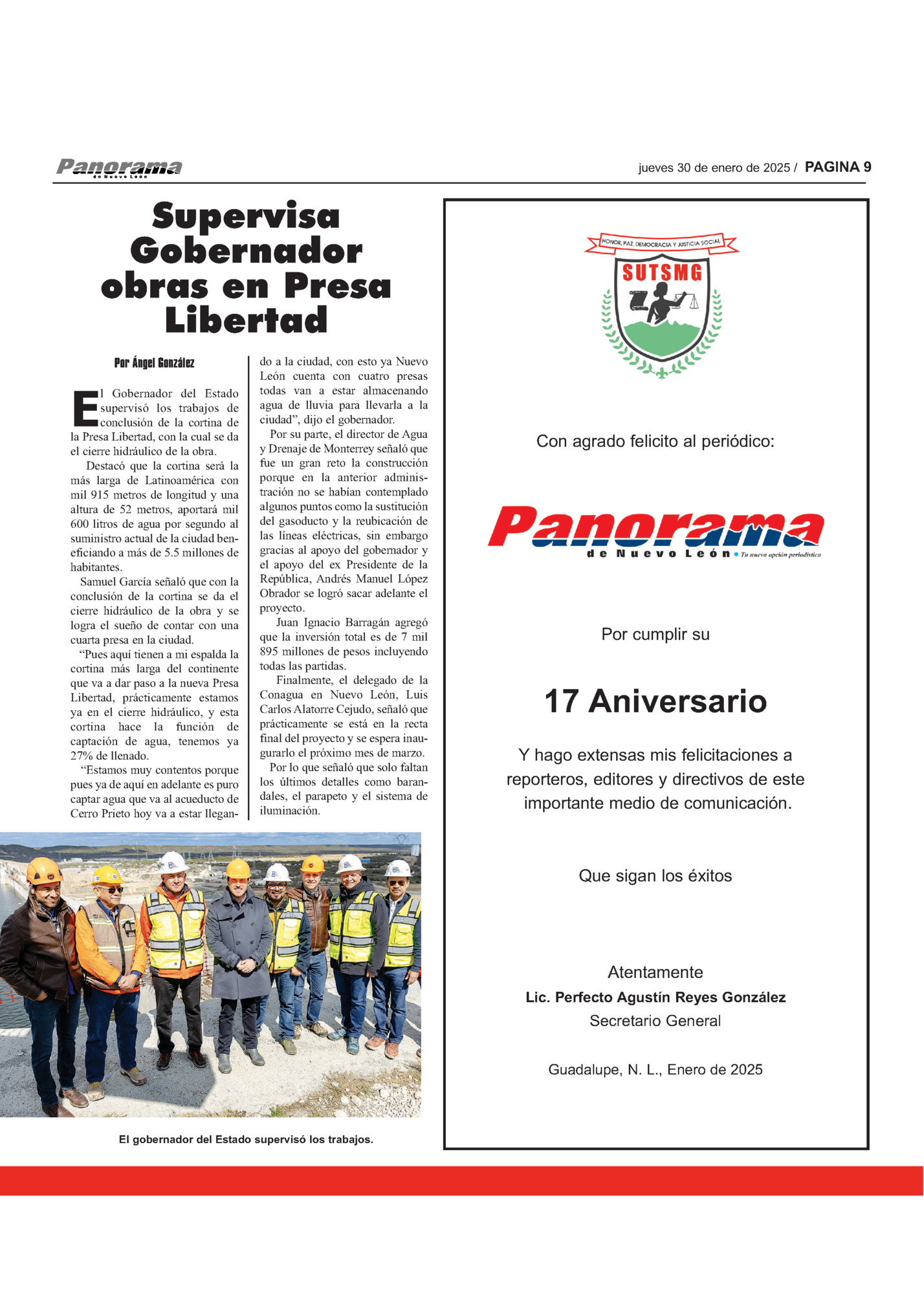 jueves 30 de enero de 2025 / PAGINA 9