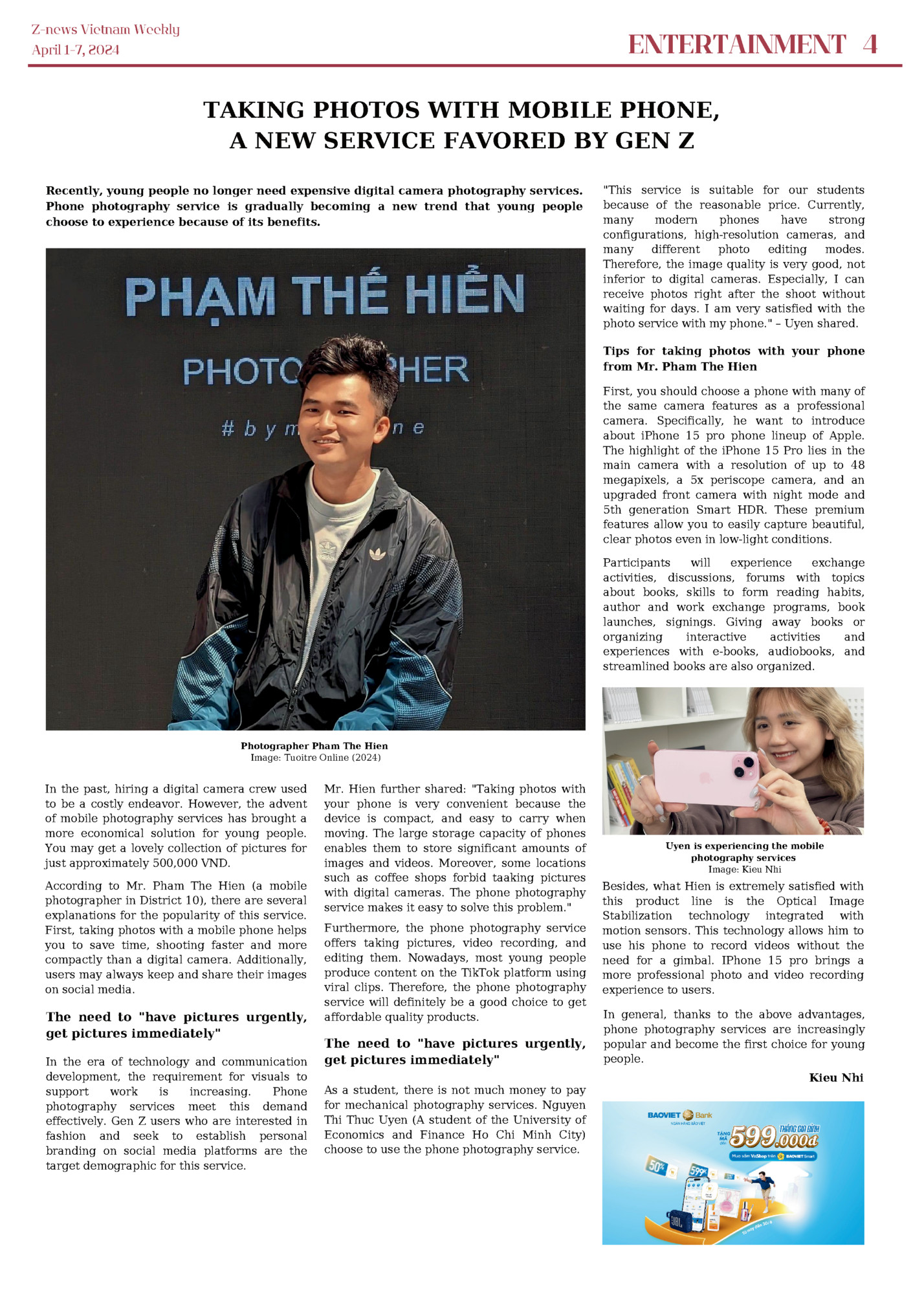 Z-news Vietnam Weekly