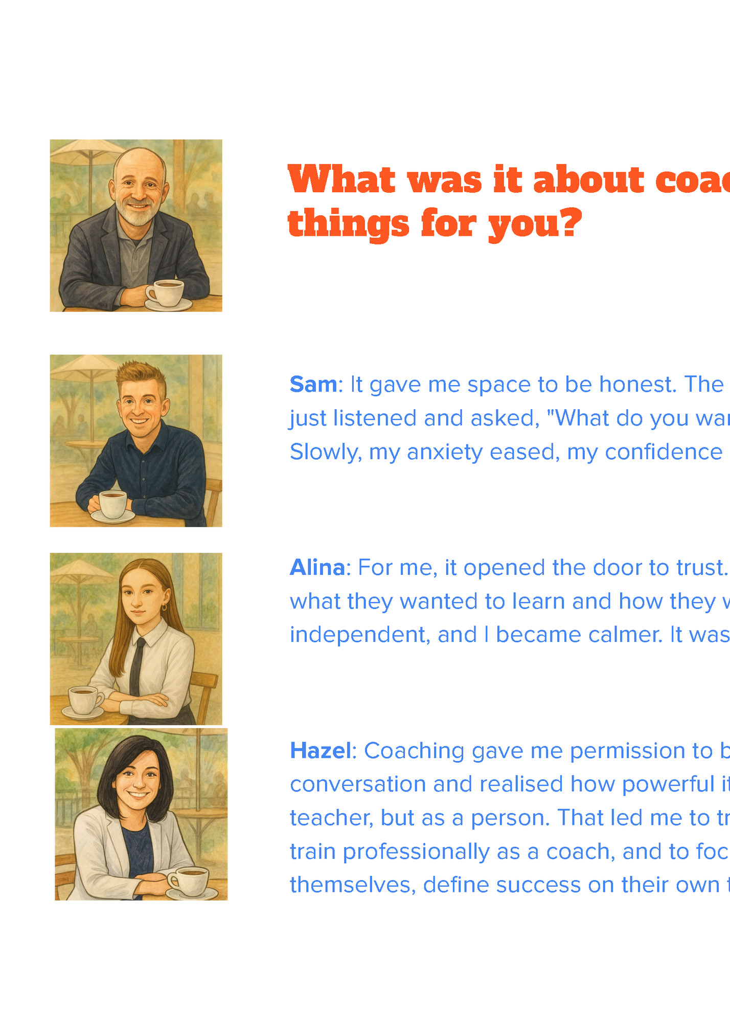 What was it about coaching that began to change What was it about coaching that began to change