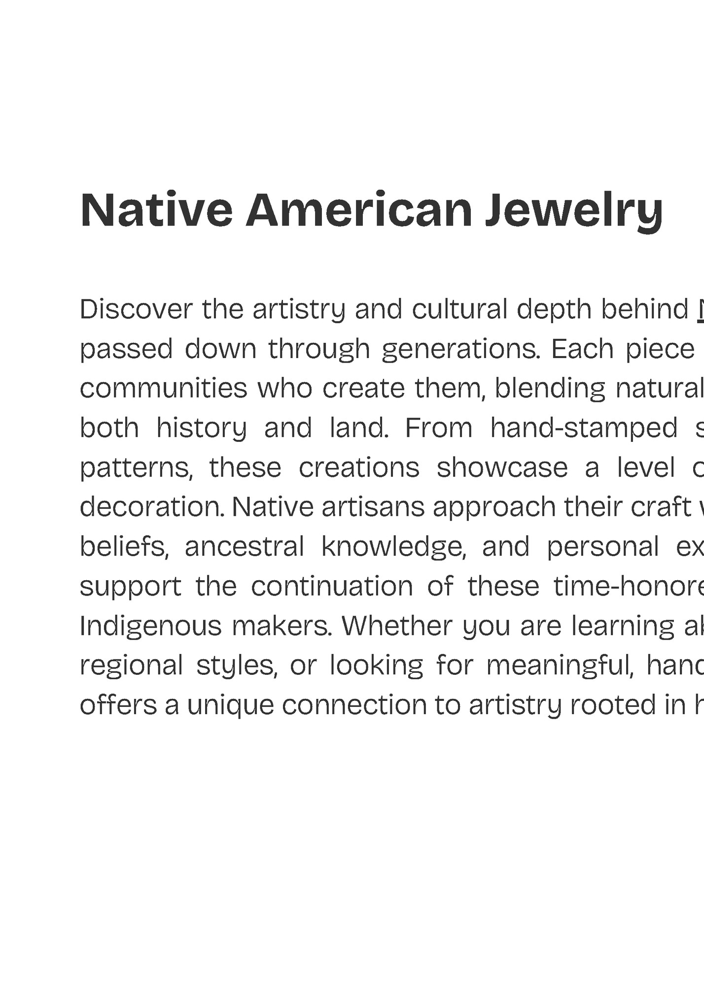 Native American Jewelry Native American Jewelry