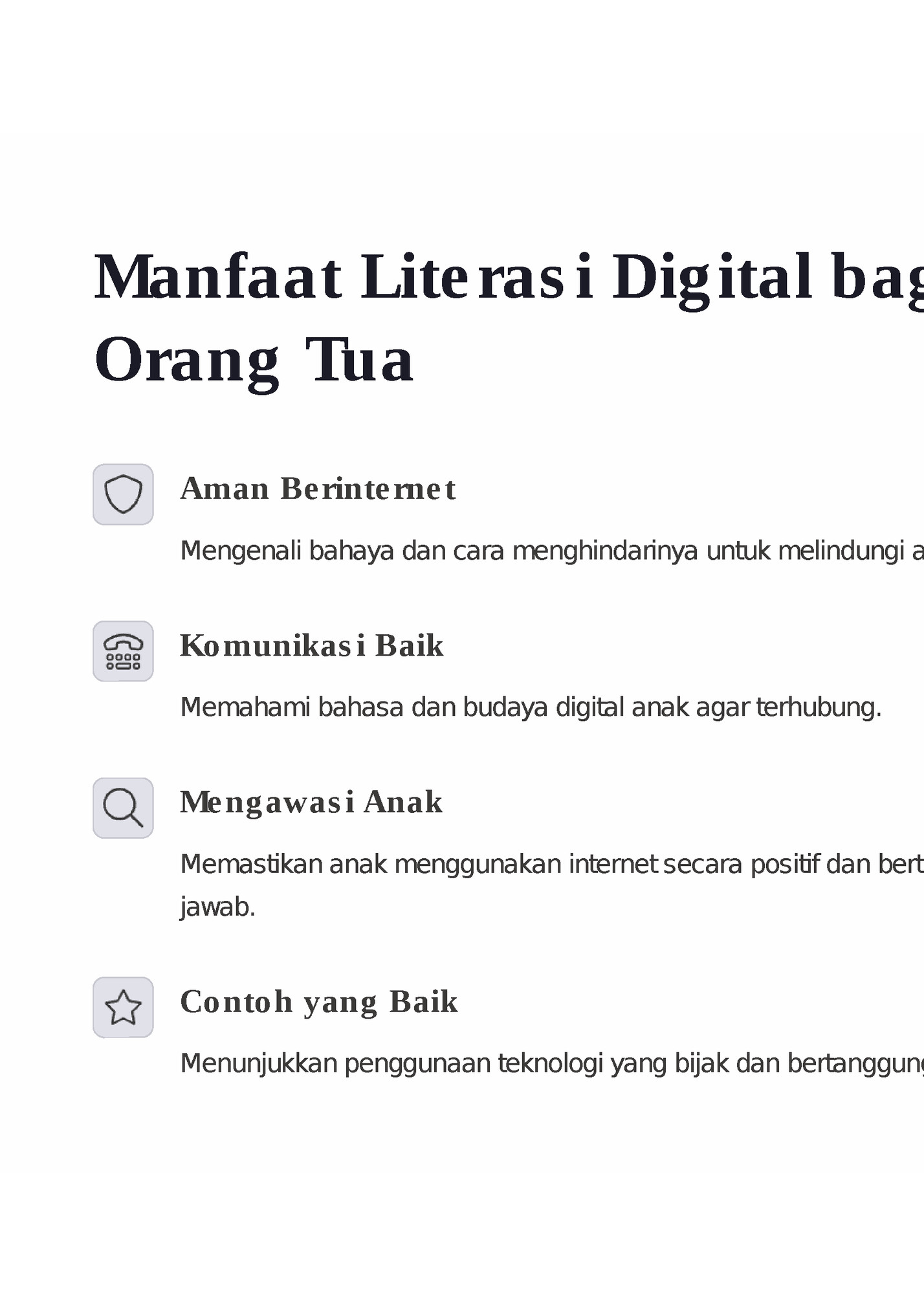 Manfaat Lite ras i Dig ital bag i