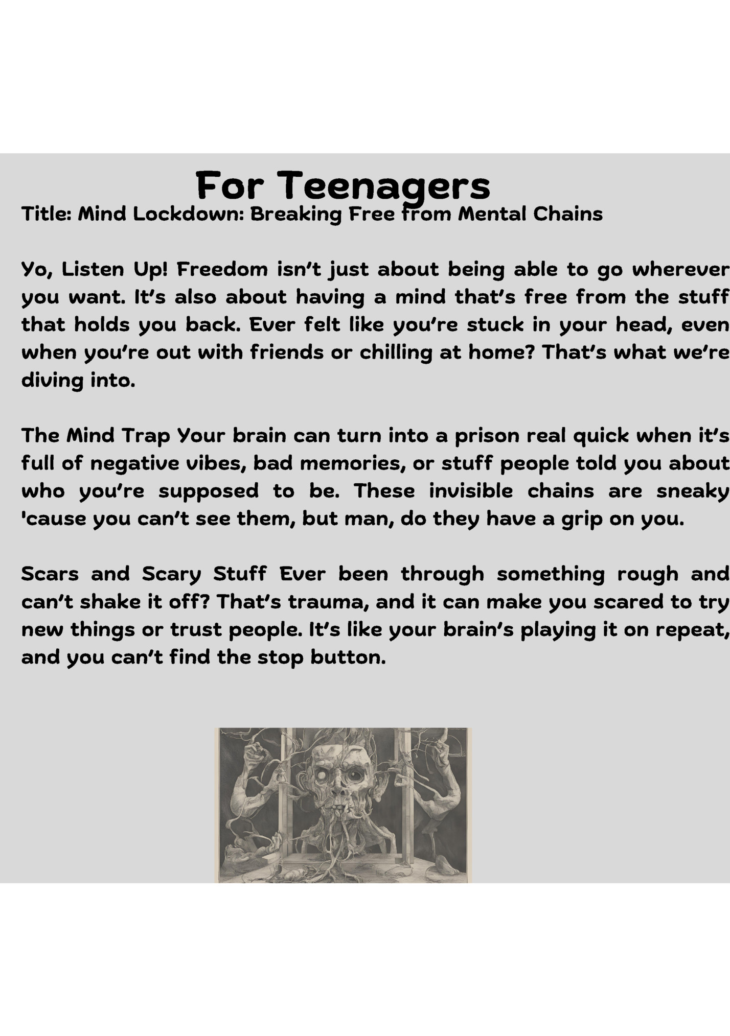 For Teenagers