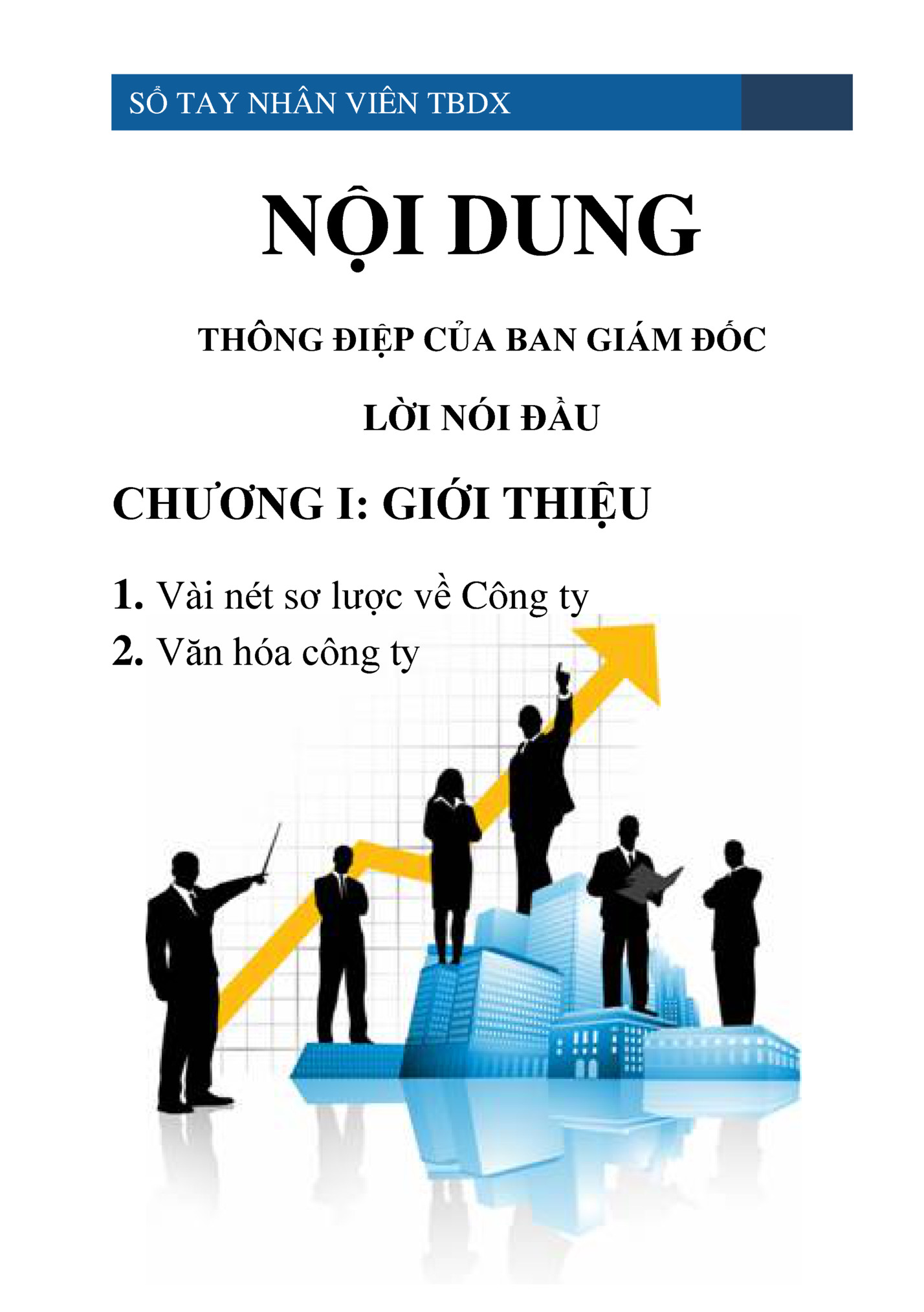 SỔ TAY NHÂN VIÊN TBDX