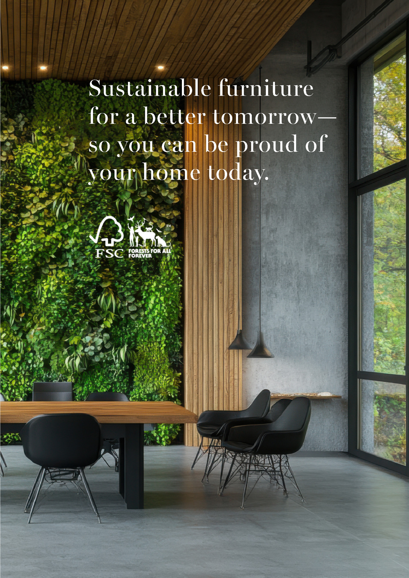 Sustainable furniture Sustainable furniture