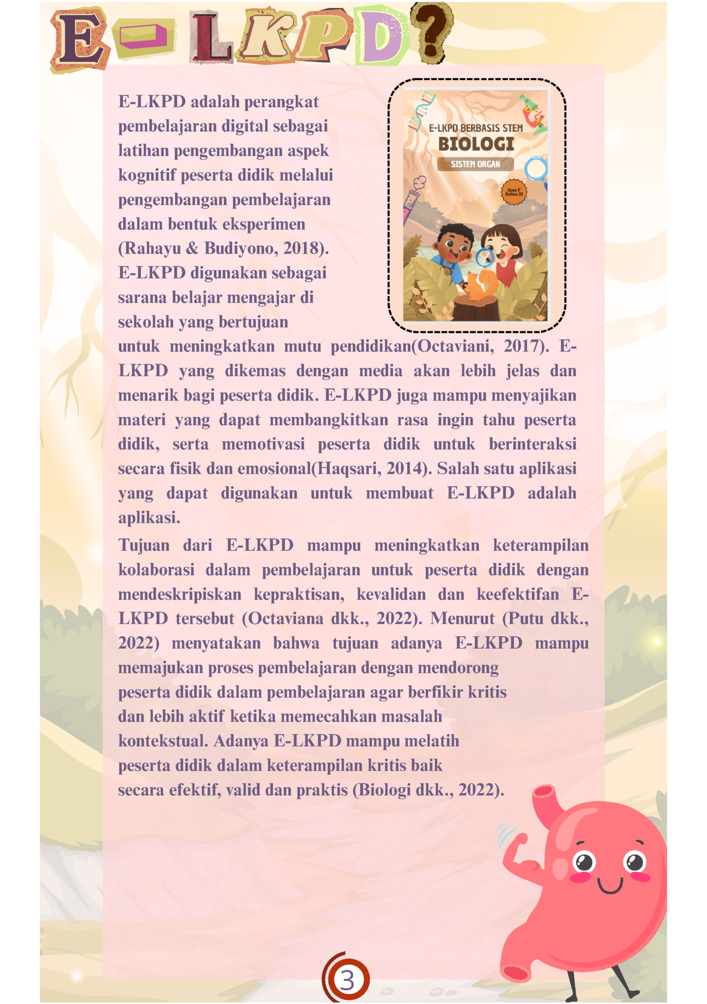 E-LKPD adalah perangkat